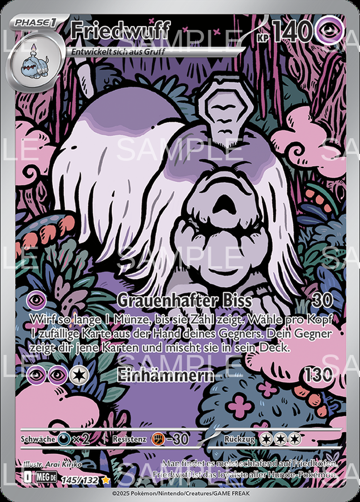 145 Friedwuff - Houndstone - MEG 145/132