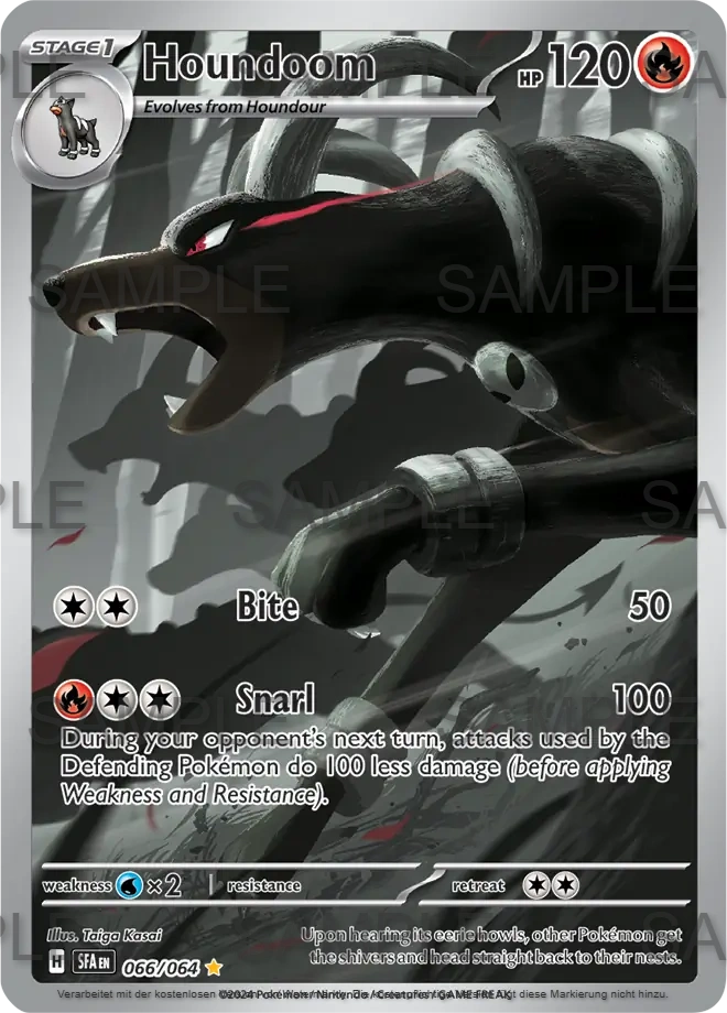 066 Hundemon - Houndoom - SFA 066/064