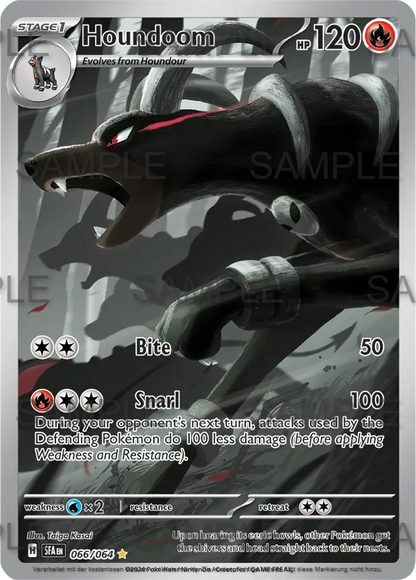 066 Hundemon - Houndoom - SFA 066/064