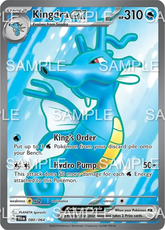 080 Seedraking ex - Kingdra ex - SFA 080/064
