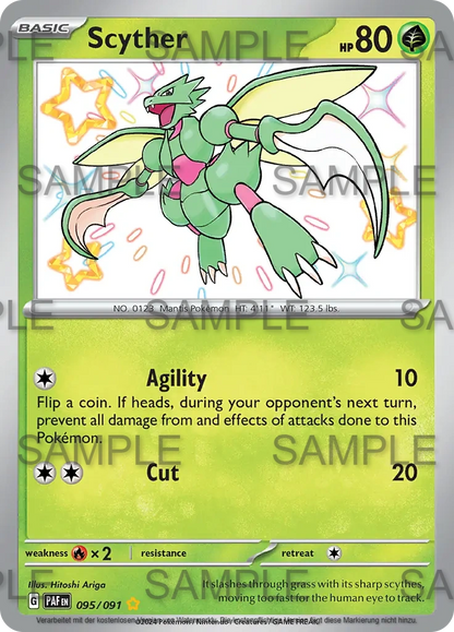 095 Sichlor - Scyther - PAF 095/091