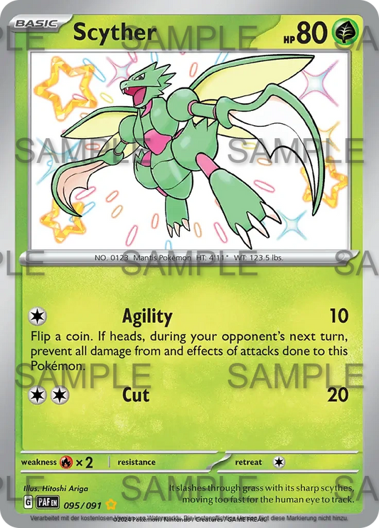 095 Sichlor - Scyther - PAF 095/091