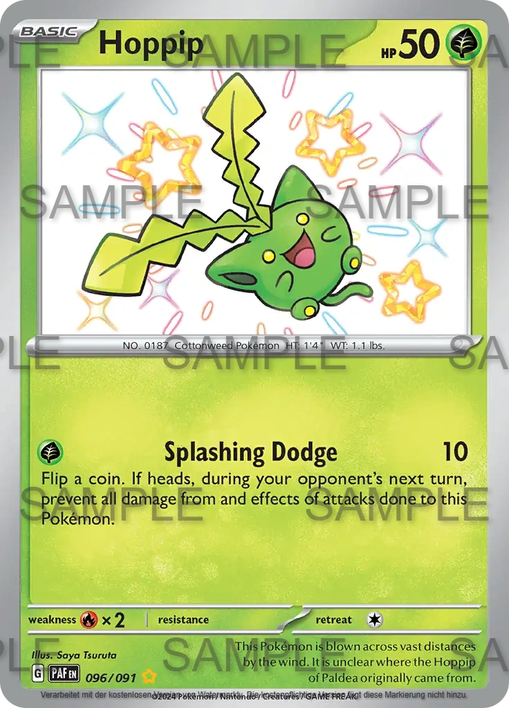 096 Hoppspross - Hoppip - PAF 096/091