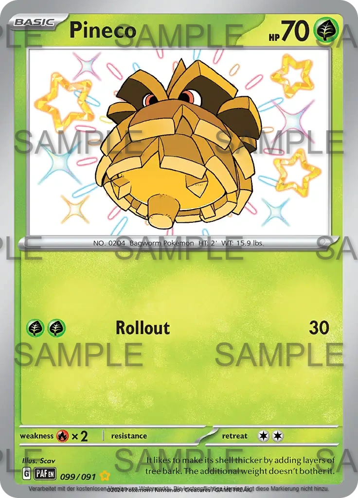 099 Tannza - Pineco - PAF 099/091