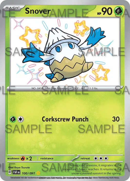 100 Shnebedeck - Snover - PAF 100/091