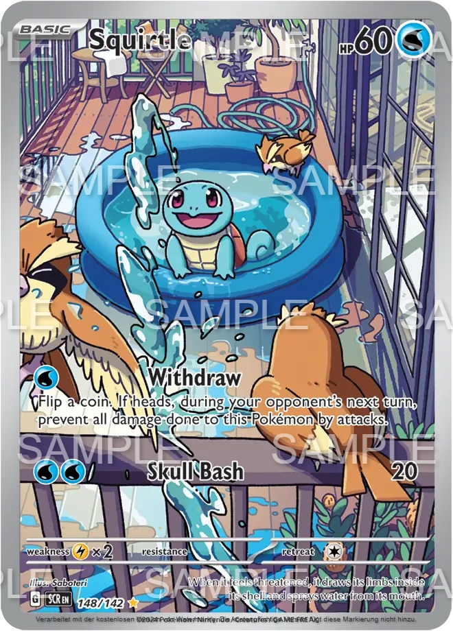 148 Schiggy - Squirtle - SCR 148/142