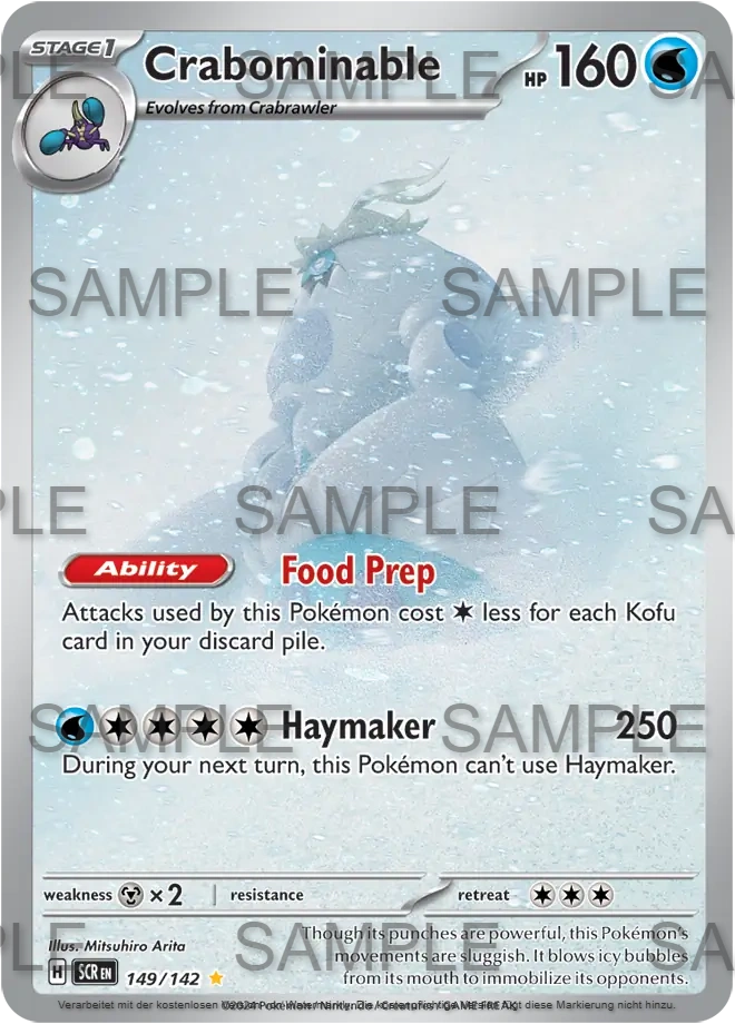 149 Krawell - Crabominable - SCR 149/142