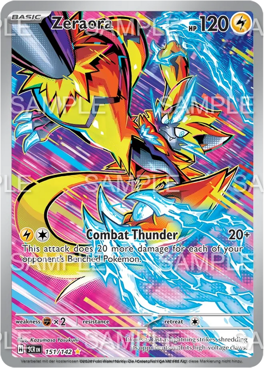 151 Zeraora  -  SCR 151/142
