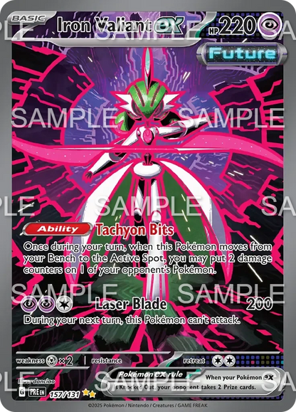 157 Eisenkrieger ex - Iron Valiant ex - PRE 157/131