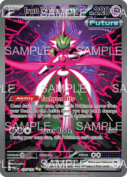 157 Eisenkrieger ex - Iron Valiant ex - PRE 157/131