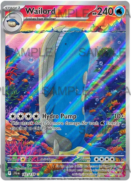 162 Wailord - JTG 162/159