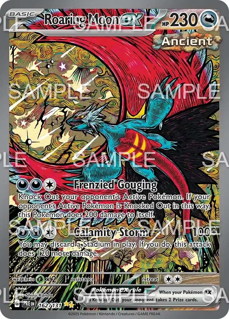 162 Donnersichel ex - Roaring Moon ex - PRE 162/131