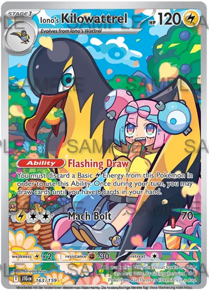 163 Enigmaras Voltrean - Iono's Kilowattrel - JTG 163/159