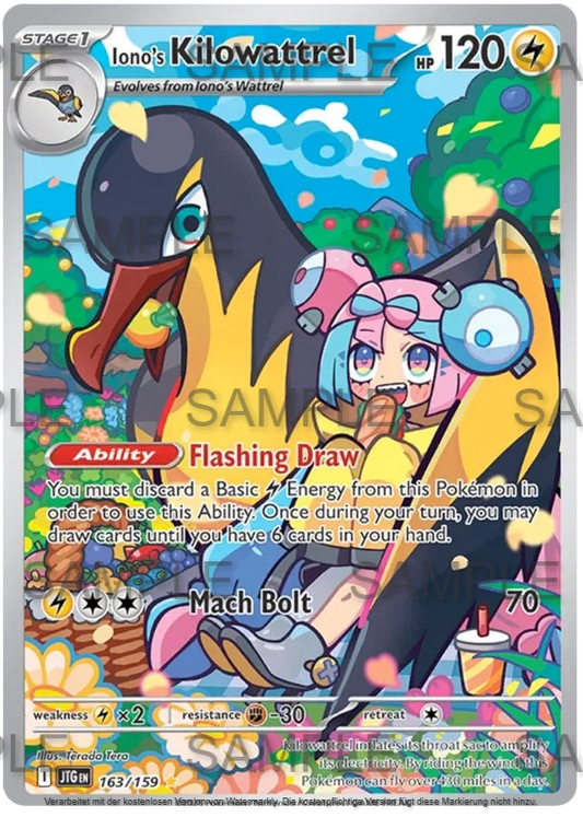 163 Enigmaras Voltrean - Iono's Kilowattrel - JTG 163/159