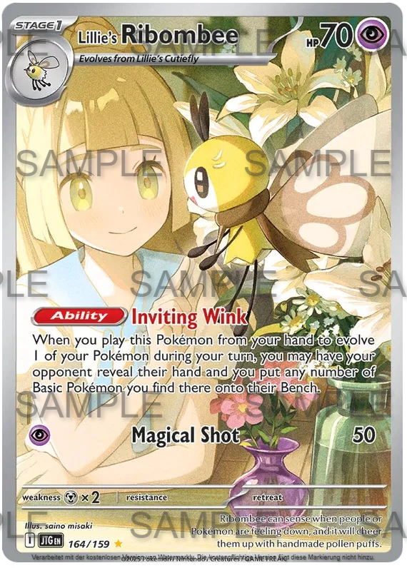 164 Lillys Bandelby - Lillie's Ribombee - JTG 164/159