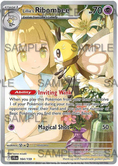 164 Lillys Bandelby - Lillie's Ribombee - JTG 164/159