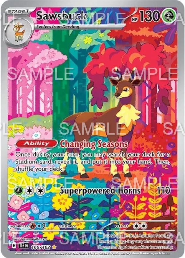 166 Kronjuwild - Sawsbuck - TEF 166/162