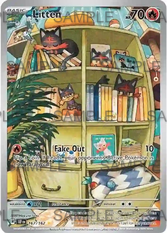 167 Flamiau - Litten - TEF 167/162