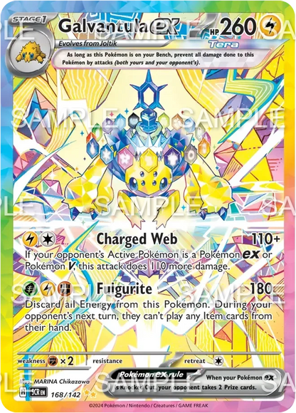 168 Voltula ex - Galvantula ex - SCR 168/142