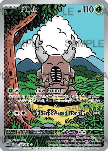 168 Pinsir  -  TWM 168/167