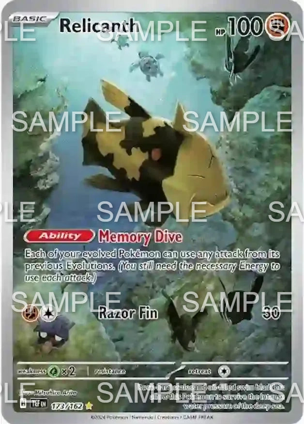 173 Relicanth  -  TEF 173/162