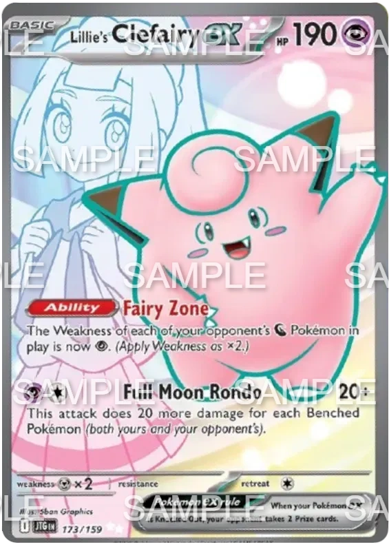 173 Lillys Piepi ex - Lillie's Clefairy ex - JTG 173/159