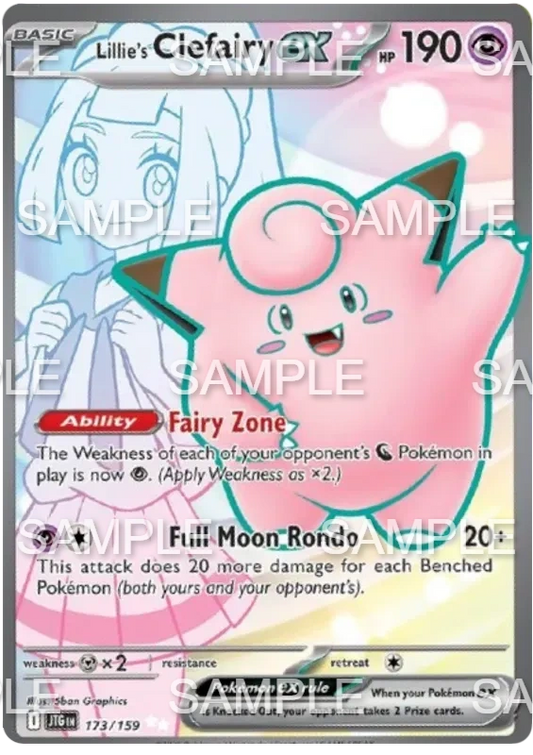 173 Lillys Piepi ex - Lillie's Clefairy ex - JTG 173/159