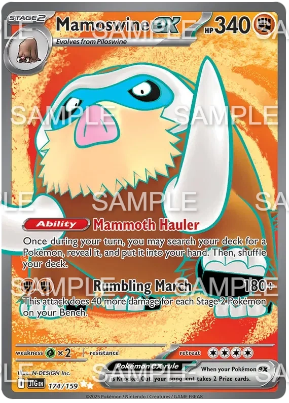 174 Mamutel ex - Mamoswine ex - JTG 174/159