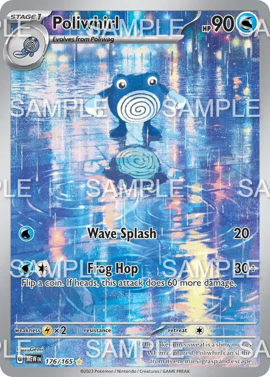 176 Quaputzi - Poliwhirl - MEW 176/165
