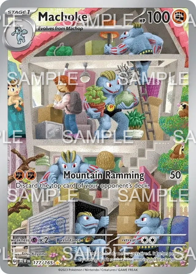 177 Maschock - Machoke - MEW 177/165