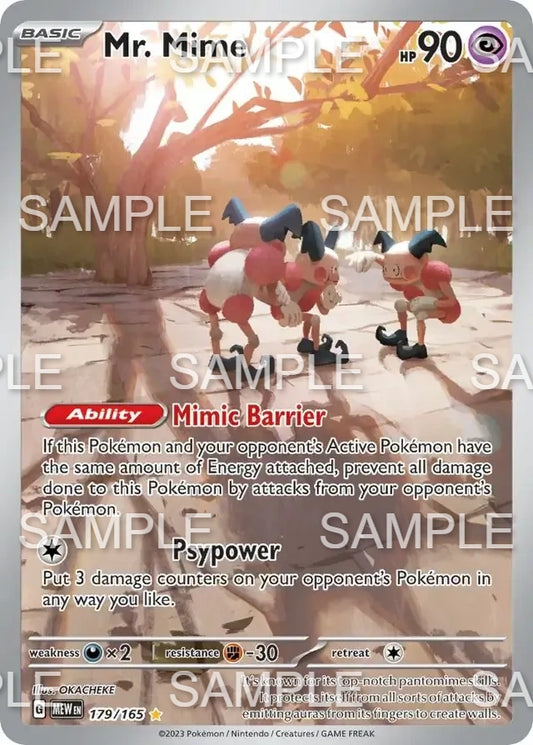 179 Pantimos - Mr. Mime - MEW 179/165