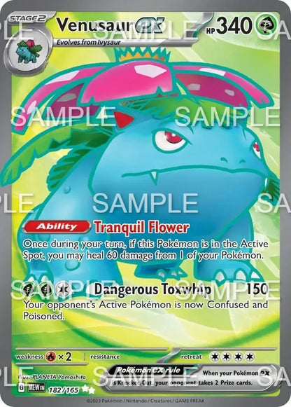 182 Bisaflor ex - Venusaur ex - MEW 182/165