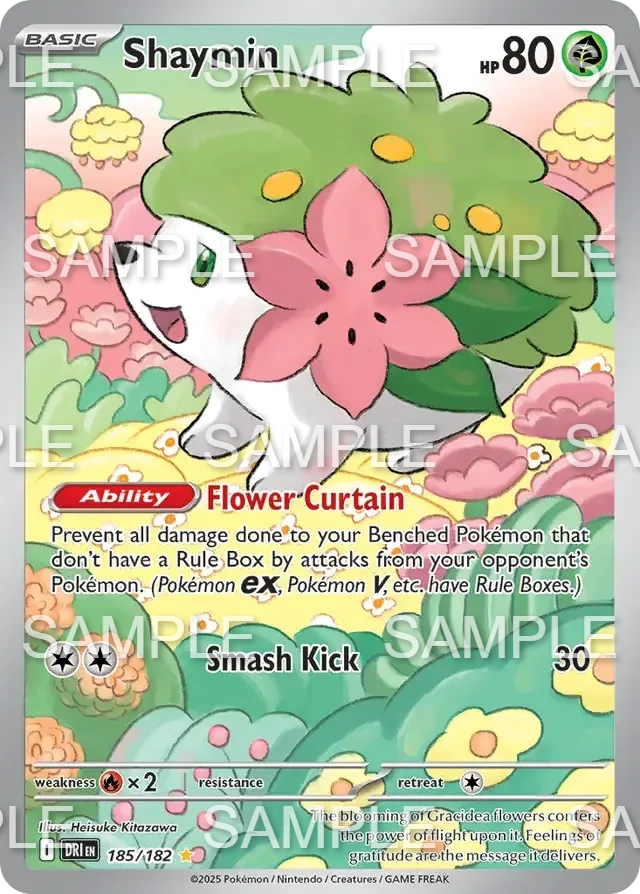 185 Shaymin - - DRI 185/185