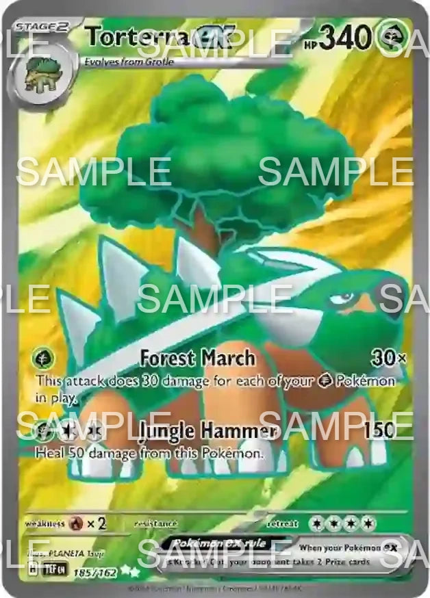 185 Chelterrar ex - Torterra ex - TEF 185/162