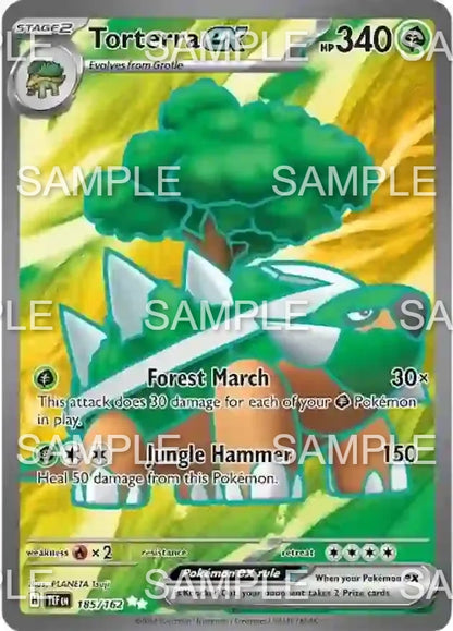 185 Chelterrar ex - Torterra ex - TEF 185/162