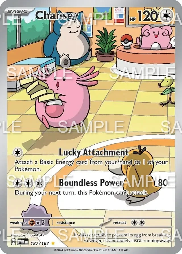 187 Chaneira - Chansey - TWM 187/167