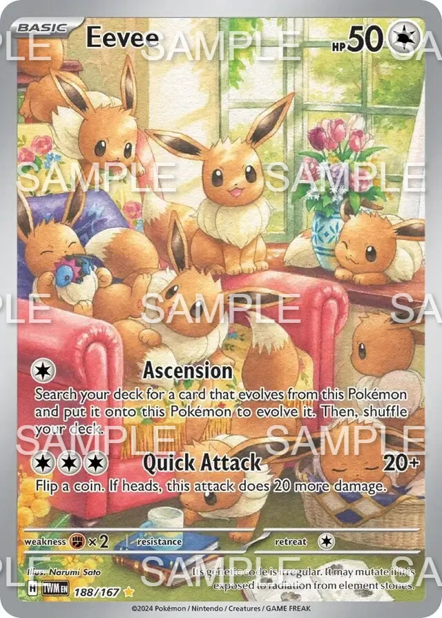 188 Evoli - Eevee - TWM 188/167