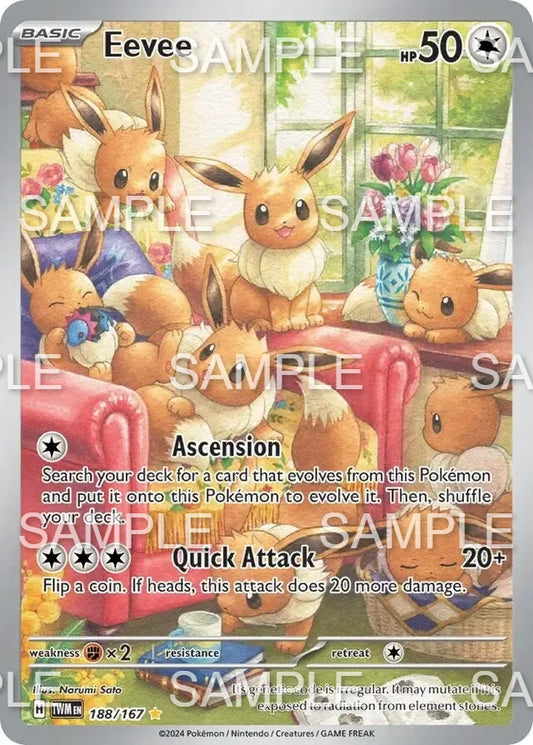 188 Evoli - Eevee - TWM 188/167