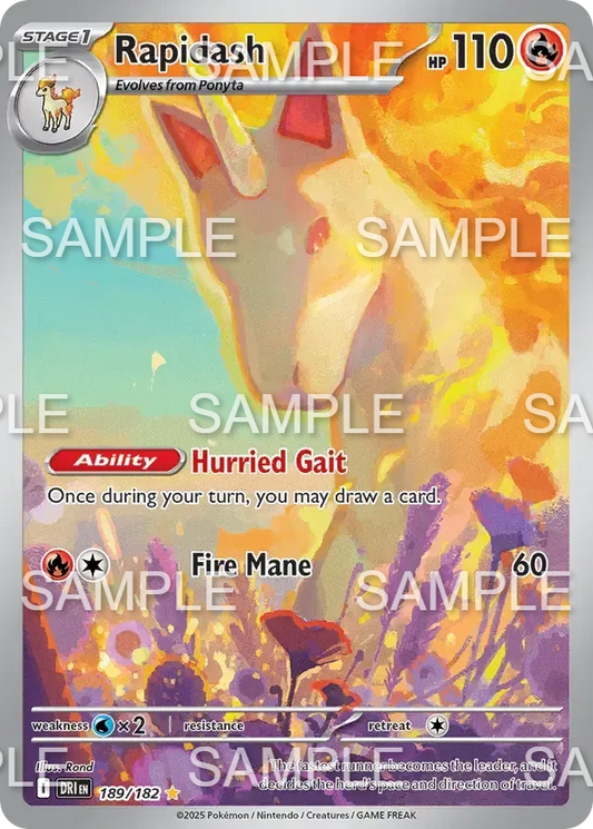 189 Gallopa - Rapidash - DRI 189/189