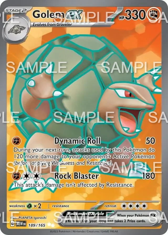 189 Geowaz ex - Golem ex - MEW 189/165