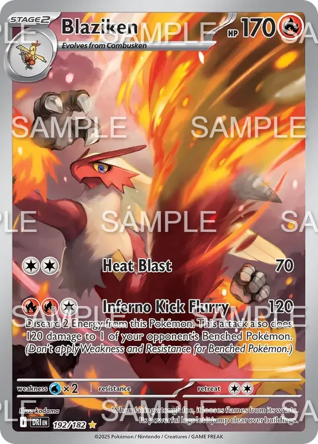 192 Lohgock - Blaziken - DRI 192/192