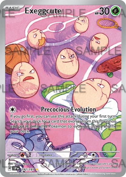 192 Owei - Exeggcute - SSP 192/191