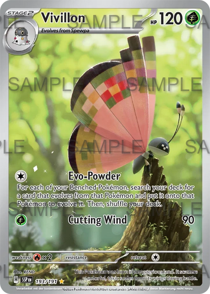 193 Vivillon  -  SSP 193/191