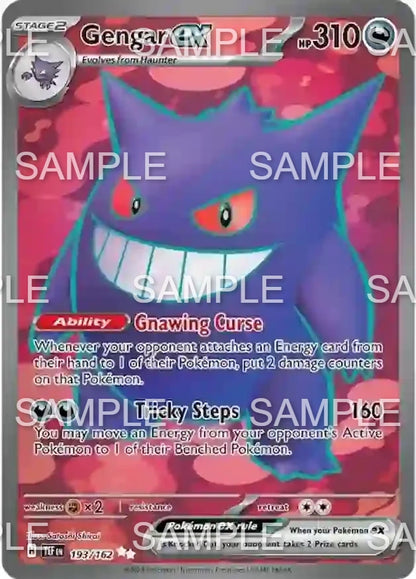 193 Gengar ex  -  TEF 193/162