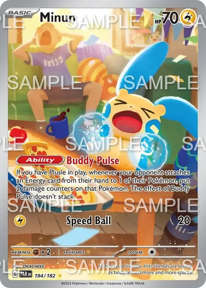 194 Minun  -  PAR 194/182