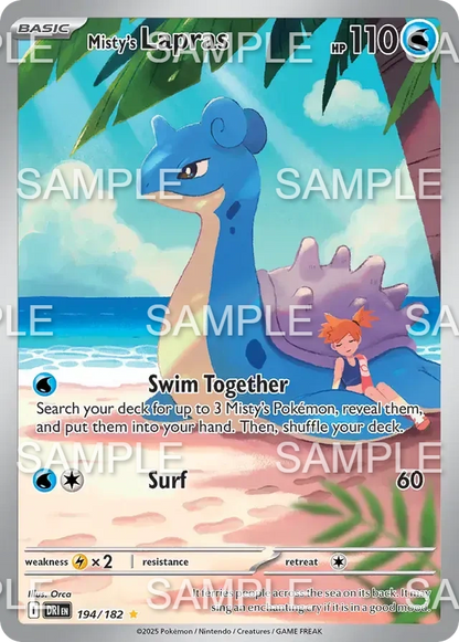 194 Mistys Lapras - Misty's Lapras - DRI 194/194
