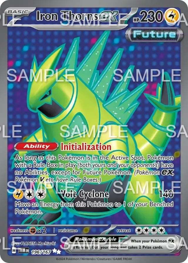 196 Eisendorn ex - Iron Thorns ex - TWM 196/167