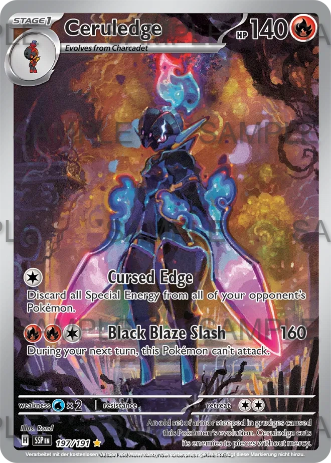 197 Azugladis - Ceruledge - SSP 197/191