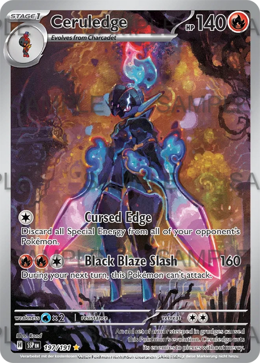 197 Azugladis - Ceruledge - SSP 197/191