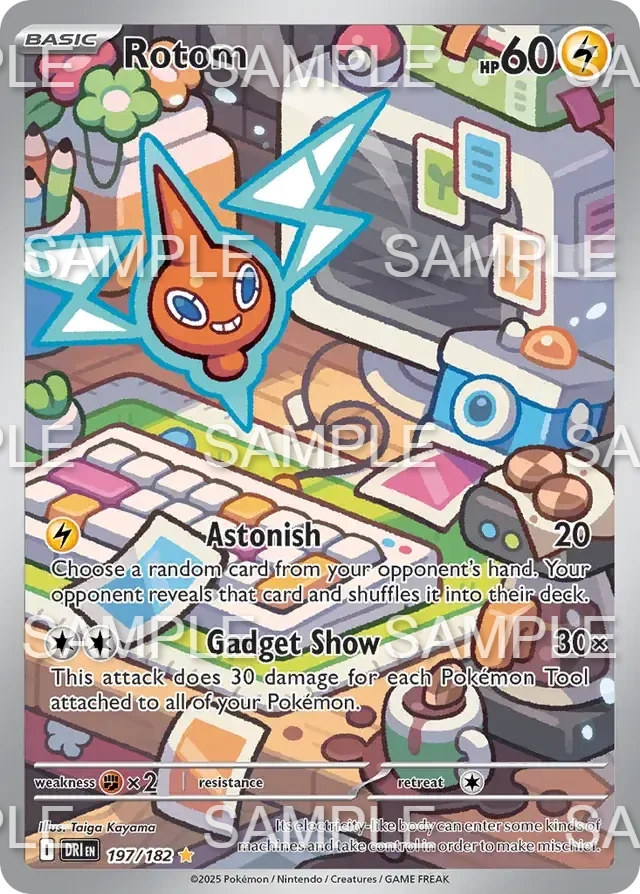 197 Rotom - - DRI 197/197